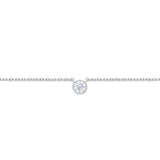 FNZY164_00 Dazzling by the Yard Diamond Station Necklace