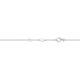FNZY166_00 Dazzling by the Yard Diamond Station Necklace