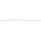 FNZY202_00 Dazzling by the Yard Diamond Station Necklace