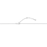 FNZY203_00 Dazzling by the Yard Diamond Station Necklace