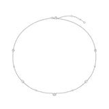 FNZY205_00 Dazzling by the Yard Station Necklace