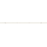 FNZY209_00 Dazzling by the Yard Diamond Station Necklace