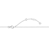 HNZY152_00 Dazzling by the Yard Diamond Station Necklace