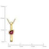 FPSUP01_RU Stack'em Up Ruby Fashion Pendant