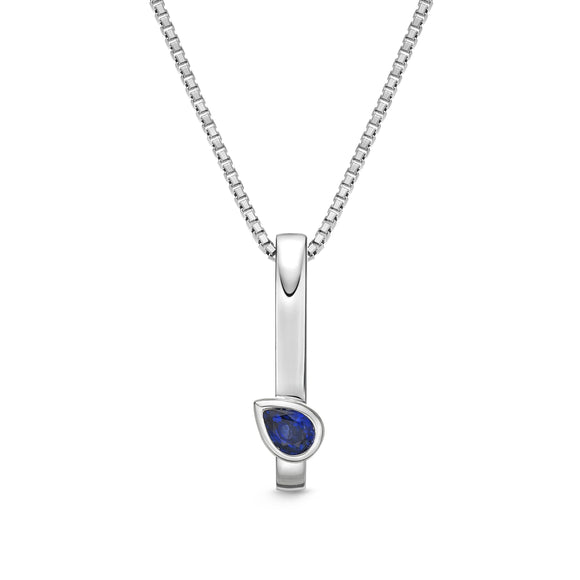 FPSUP02_SB Stack'em Up Sapphire Fashion Pendant