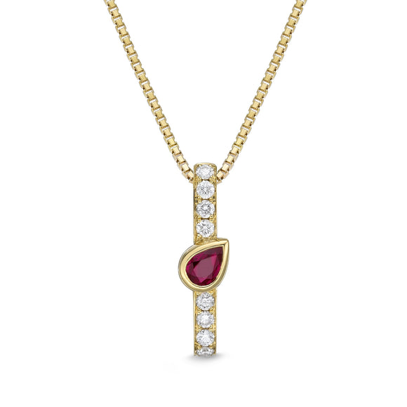 FPSUP03_RU Stack'em Up Ruby Fashion Pendant