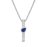 FPSUP03_SB Stack'em Up Sapphire Fashion Pendant
