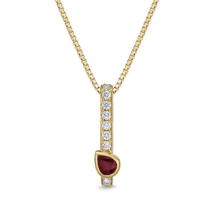 FPSUP04_RU Stack'em Up Ruby Fashion Pendant
