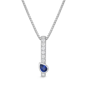 FPSUP04_SB Stack'em Up Sapphire Fashion Pendant
