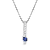 FPSUP04_SB Stack'em Up Sapphire Fashion Pendant