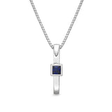 FPSUS01_SB Stack'em Up Sapphire Fashion Pendant