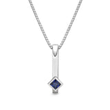 FPSUS02_SB Stack'em Up Sapphire Fashion Pendant