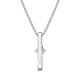 FPSUS03_SB Stack'em Up Sapphire Fashion Pendant