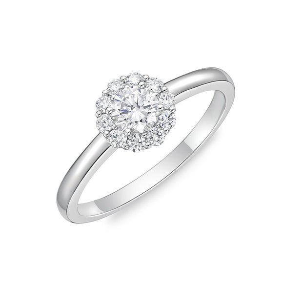 FRBM102_00 Blossom Diamond Illusion-setting Ring