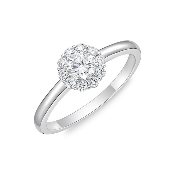 FRBM108_00 Blossom Diamond Illusion-setting Ring