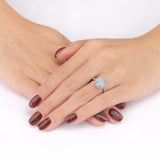 FRBQ103_00 Diamond Bouquets Engagement Ring