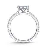 FRBQ105_00 Diamond Bouquets Engagement Ring