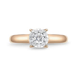 FRBQ143_00 Diamond Bouquets Engagement Ring