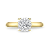 FRBQ144_00 Diamond Bouquets Engagement Ring