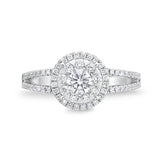 FRBQ153_00 Diamond Bouquets Engagement Ring