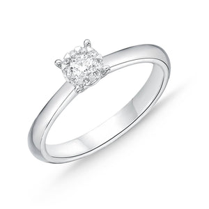 FRBQ155_00 Diamond Bouquets Engagement Ring