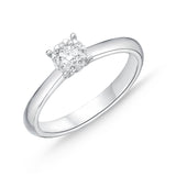 FRBQ155_00 Diamond Bouquets Engagement Ring