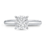 FRBQ156_00 Diamond Bouquets Engagement Ring