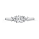 FRBQ172_00 Diamond Bouquets Engagement Ring