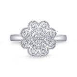 FRBQ173_00 Diamond Bouquets Fashion Ring
