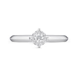 FRBQ176_00 Diamond Bouquets Engagement Ring
