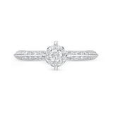 FRBQ177_00 Diamond Bouquets Engagement Ring