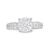 FRBQ181_00 Diamond Bouquets Engagement Ring