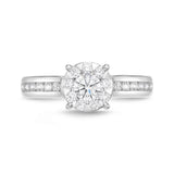 FRBQ182_00 Diamond Bouquets Engagement Ring