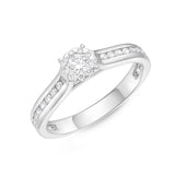 FRBQ183_00 Diamond Bouquets Engagement Ring