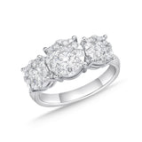 FRBQ186_00 Diamond Bouquets Engagement Ring