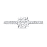 FRBQ188_00 Diamond Bouquets Engagement Ring