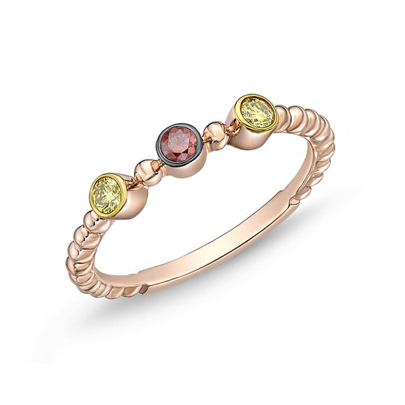 FRBZ101_OD Bezel Diamond Fashion Ring