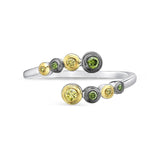 FRBZ103_GD Bezel Diamond Fashion Ring