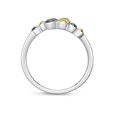 FRBZ103_GD Bezel Diamond Fashion Ring