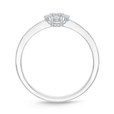 FRCU158_00 Cluster Illusion-setting Ring