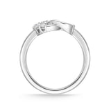FRDC113_00 Diamond Circle Fashion Ring