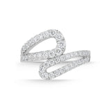 FRDD222_00 Diamond Line Fashion Ring