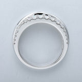 FRDD223_00 Diamond Line Fashion Ring