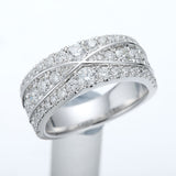 FRDD226_00 Diamond Line Fashion Ring