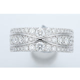 FRDD226_00 Diamond Line Fashion Ring