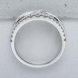 FRDD226_00 Diamond Line Fashion Ring