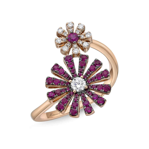 FRMG105_RU Margarita Ruby Fashion Ring