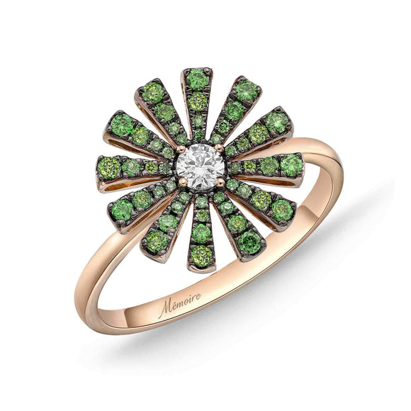 FRMG106_GD Margarita Diamond Fashion Ring
