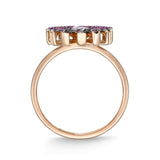 FRMG106_RU Margarita Ruby Fashion Ring