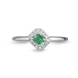FRSUE06_EM Stack'em Up Emerald Fashion Ring